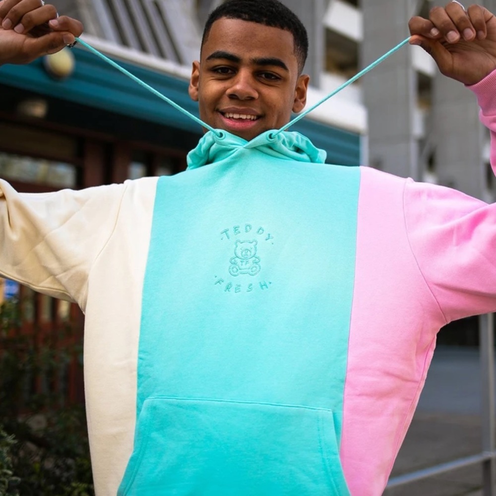 NWOT Designer Teddy Fresh Hoodie XL